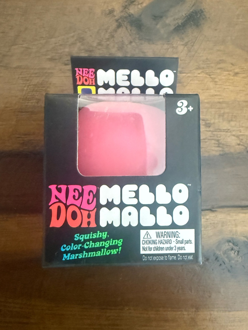 Pink Color-Changing Squishy Toy